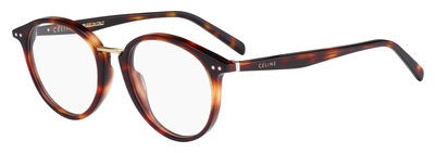 Celine Celine 41406 Eyeglasses, 005D(00) Havana