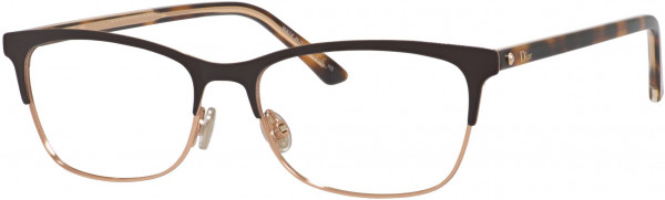 Christian Dior Montaigne 32 Eyeglasses, 0SFD Matte Brown Havana