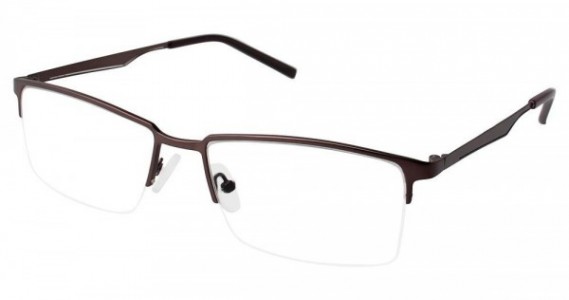 Geoffrey Beene G428 Eyeglasses, Brown (BRN)