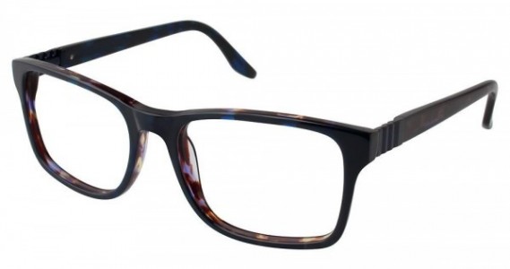 Geoffrey Beene G512 Eyeglasses, Navy/Tortoise (NAV)
