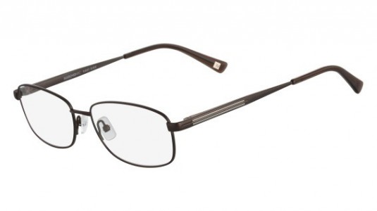 Marchon M-HESTER Eyeglasses, (210) BROWN