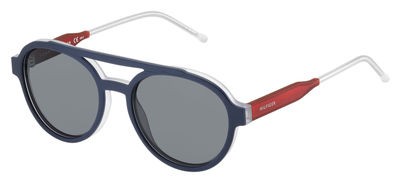 Tommy Hilfiger T_hilfiger 1391/S Sunglasses, 0QRE(DO) Blue Red