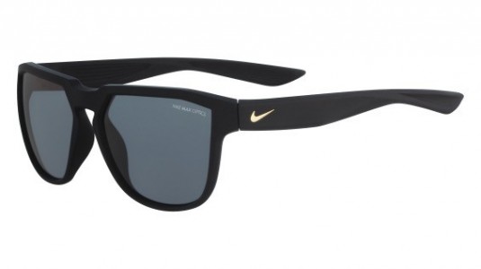 Nike NIKE FLY SWIFT EV0926 Sunglasses, (001) MATTE BLACK/GOLD W/DK GRY LENS