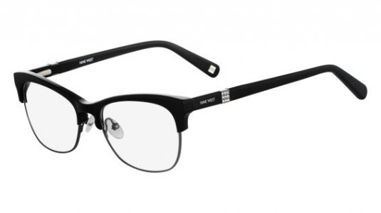 Nine West NW8002 Eyeglasses, (001) BLACK