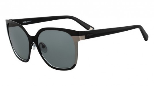 Nine West NW120S Sunglasses, (001) BLACK