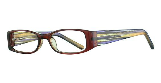 K-12 by Avalon 4095 Eyeglasses, Brown/Streak