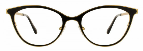Cinzia Designs CIN-5051 Eyeglasses, 3 - Black / Gold