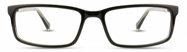 Elements EL-228 Eyeglasses, 1 - Black / Crystal
