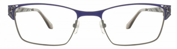 Cote D'Azur Boutique-192 Eyeglasses, 3 - Cobalt / Gray