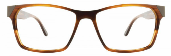 Cinzia Designs CIN-5050 Eyeglasses, 3 - Cocoa Horn