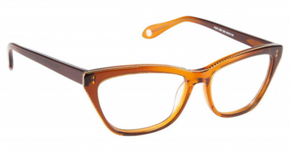 Fysh UK FYSH 3554 Eyeglasses, (629) AMBER HONEY