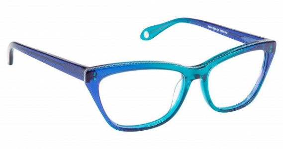Fysh UK FYSH 3554 Eyeglasses, (627) COBALT TEAL
