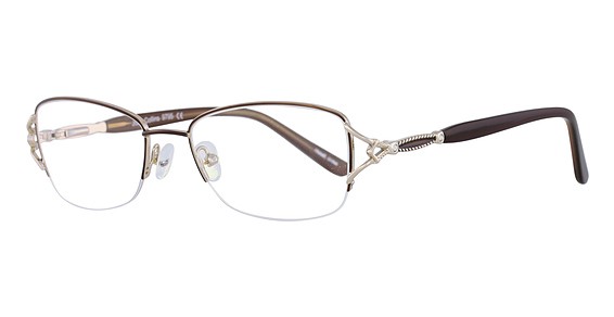 Joan Collins 9795 Eyeglasses, Brown