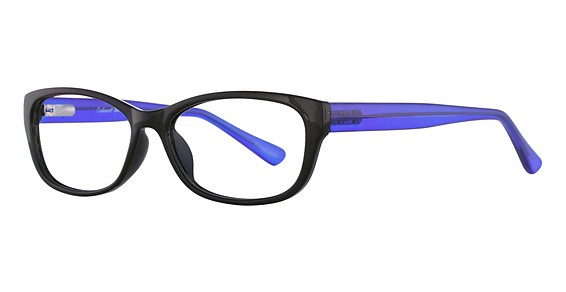 Enhance 3940 Eyeglasses, Black/Cobalt
