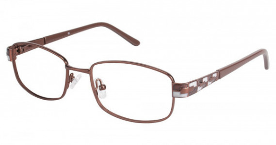 C by L'Amy C By L'Amy 521 Eyeglasses, C02 BROWN / BROWN
