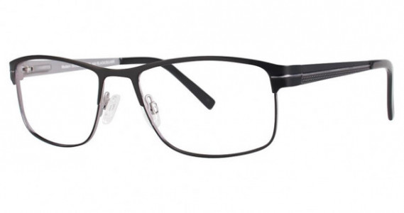 Giovani di Venezia GVX553 Eyeglasses, matte black/silver