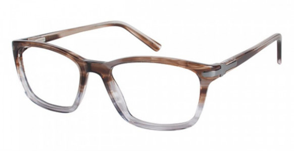 Van Heusen S352 Eyeglasses, Brn