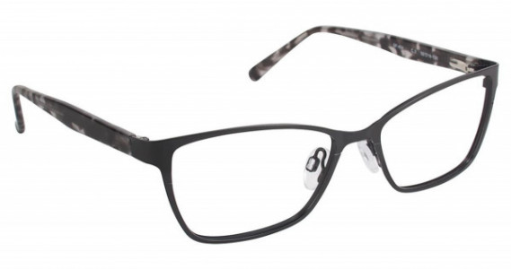SuperFlex SF-454 Eyeglasses, (3) BLACK TORT