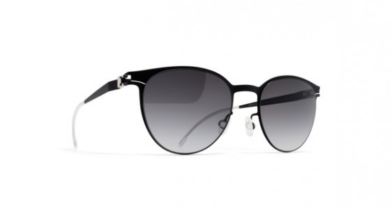 Mykita BELUGA Sunglasses, R1 BLACK - LENS: BLACK GRADIENT