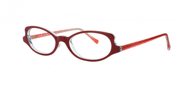 Lafont Issy & La Soudain Eyeglasses, 6032 Red