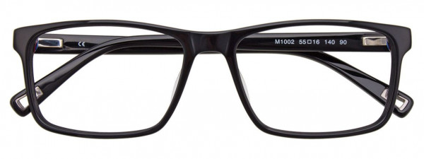 BMW Eyewear M1002 Eyeglasses, 090 - Black