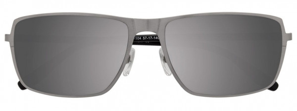 BMW Eyewear M1504 Sunglasses, 020 - Satin Steel & Black