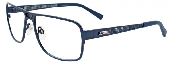 BMW Eyewear M1000 Eyeglasses, SATIN NAVY BLUE