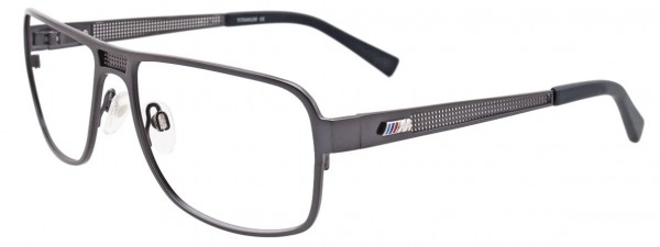 BMW Eyewear M1000 Eyeglasses, SATIN STEEL