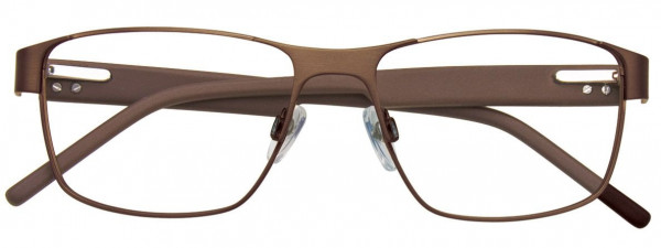 BMW Eyewear M1001 Eyeglasses, 010 - Satin Dark Brown