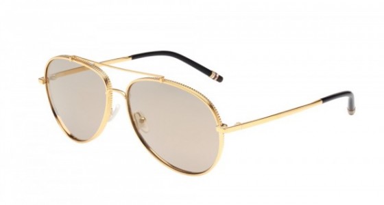 Boucheron BC0003S Sunglasses, 001 - GOLD with GREY lenses