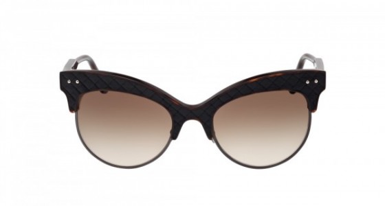 Bottega Veneta BV0014S Sunglasses, AVANA with BROWN lenses