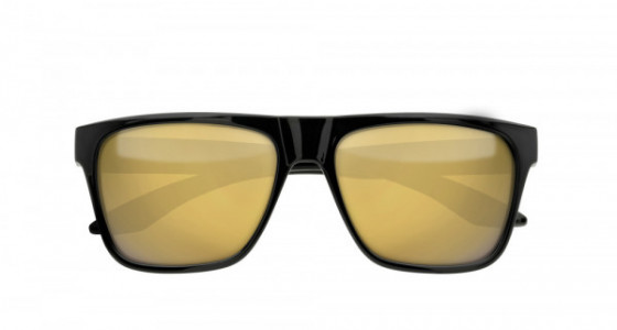Puma PU0008S Sunglasses, 007 - BLACK with GOLD lenses