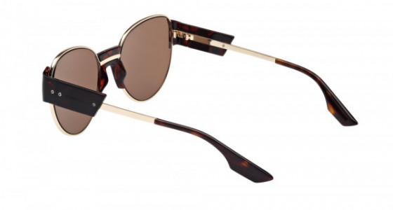 McQ MQ0001S Sunglasses, GOLD with BRONZE lenses