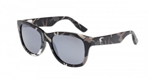 McQ MQ0012S Sunglasses, BLACK with GREY lenses