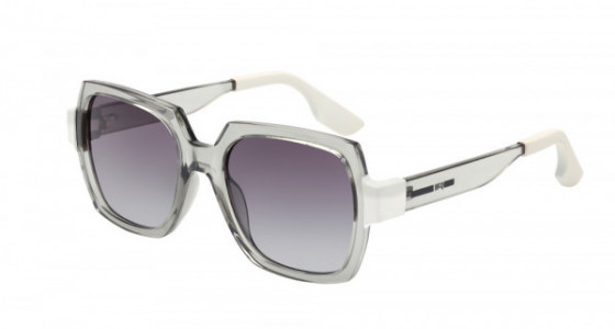 McQ MQ0013S Sunglasses, GRAY with SMOKE lenses