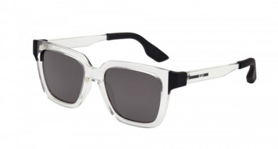 McQ MQ0014S Sunglasses, CRYSTAL with SMOKE lenses