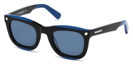 Dsquared2 MILO Sunglasses, 05V - Black/other / Blue