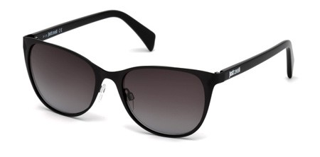 Just Cavalli JC-741S Sunglasses, 01B - Shiny Black / Gradient Smoke