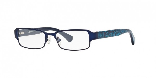 Disney Eyewear 3E1001 Eyeglasses, 3015 SATIN NAVY/SHINY NAVY (BLUE)