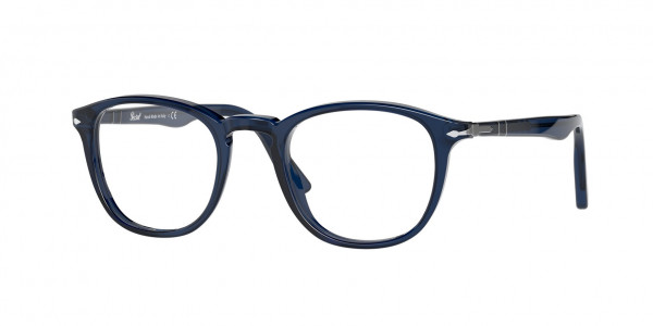 Persol PO3143V Eyeglasses, 1141 TRANSPARENT BLUE (BLUE)
