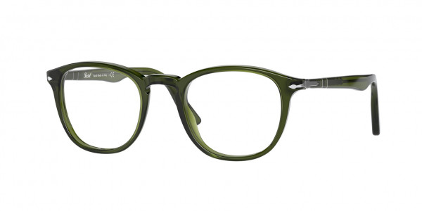 Persol PO3143V Eyeglasses, 1142 OLIVE GREEN TRASPARENT (GREEN)