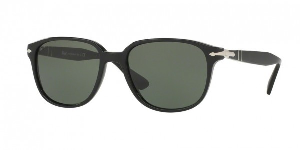 Persol PO3149S Sunglasses, 95/31 BLACK (BLACK)