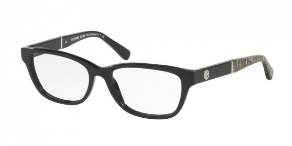 Michael Kors MK4031F RANIA IV Eyeglasses, 3168 BLACK (BLACK)