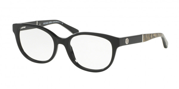 Michael Kors MK4032 RANIA III Eyeglasses, 3168 BLACK (BLACK)