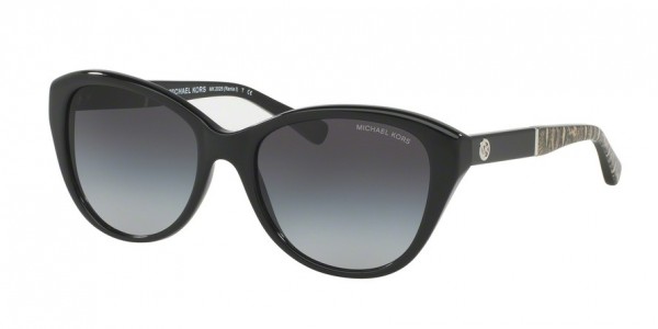 Michael Kors MK2025F RANIA I Sunglasses, 316811 BLACK (BLACK)
