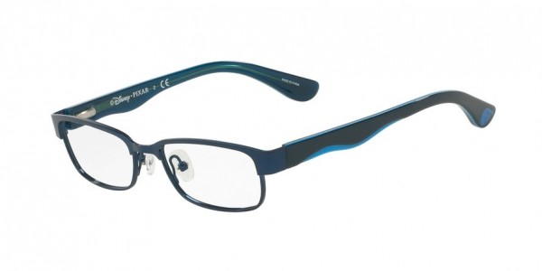 Disney Eyewear 3E1008 Eyeglasses, 3173 SATIN BLUE/BLUE (BLUE)