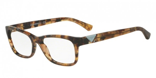 Emporio Armani EA3093 Eyeglasses, 5540 HAVANA SPOT GREY (GREY)