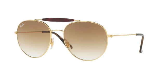 Ray-Ban RB3540 Sunglasses, 001/51 ARISTA (GOLD)