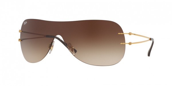 Ray-Ban RB8057 Sunglasses, 157/13 BRUSHED GOLD (GOLD)