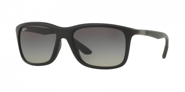 Ray-Ban RB8352F Sunglasses, 622011 MATTE BLACK (BLACK)